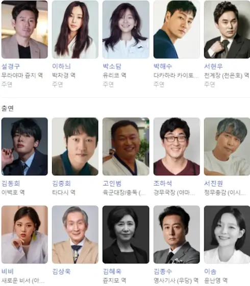 유령 영화 출연진 